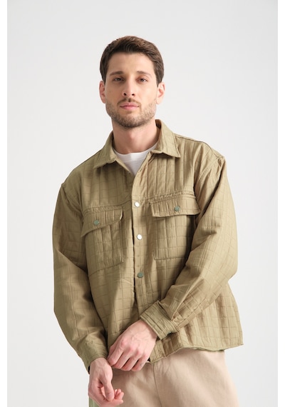 Redline Grit Erkek Oversize Ceket Haki