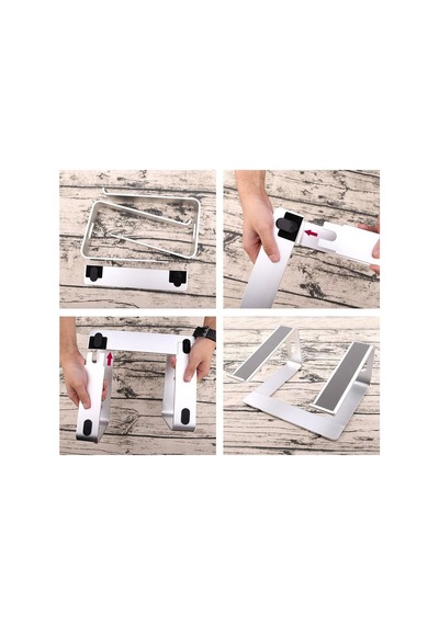 Aliminyum Sabit Laptop Macbook Notebook Yükseltici Tutucu Cin274