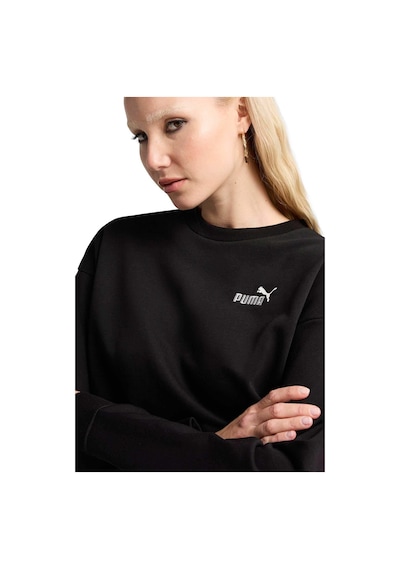 Puma Ess Small No. 1 Logo Rela Siyah Kadın Sweatshirt 000000000102266226 Siyah