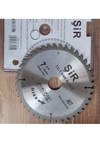 180 MM Ahşap Sunta Kesme Diski Elmaslı Turbo Kesici Daire Testere