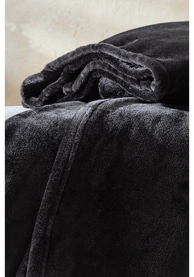Yataş Bedding Olenna Wellsoft TV Battaniyesi 140 x190 CM Antrasit