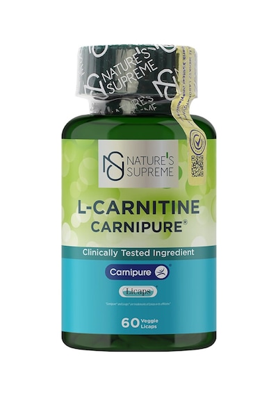 Natures Supreme L-Carnitine Carnipure 60 Kapsül Aromasız