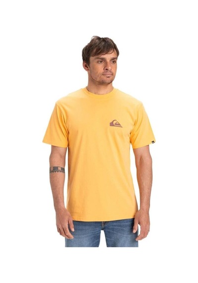 Quiksilver Ev Mini Logo Erkek T-shirt-6647 Sarı