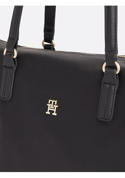 Tommy Hilfiger Tommy Hılfıger Kadın Omuz Çantası Aw0aw15639-bds Siyah
