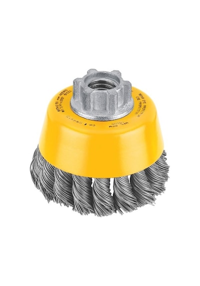 3-ın. Carbon Steel Knotted Wire Cup Brush -dw4910