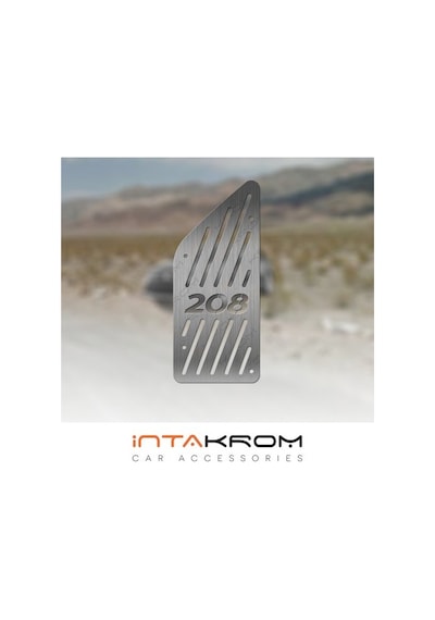 Peugeot 208 Krom Ayak Dinlendirme Pedalı 2019 Ve Üzeri