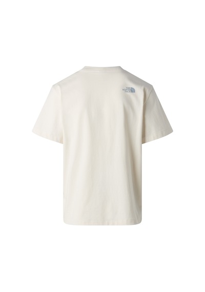 The North Face M Logo Twist Relaxed Short Sleeve Tee-gr Erkek T-shirt-33079 Beyaz