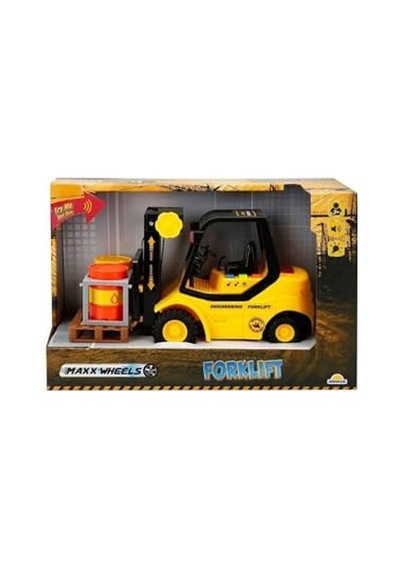 3151 Maxx Wheels Sesli Ve Işıklı Forklift 24 Cm -
