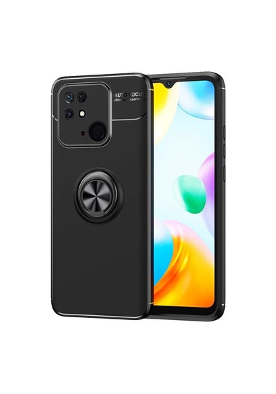 Xiaomi 10c İle Uyumlu Kılıf Siyah-siyah Draco Yüzüklü Silikon Orijinal Esnek İnce Geliştirilmiş Dayanıklı Darbe Karşıtı Koruyucu Yeni Tasarım Xiaomi 10c, Siyah-siyah Sku: Zeusb0b8w4g5nh