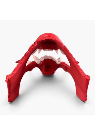 Oni Maske Ps5 Kol Tutucu Kırmızı