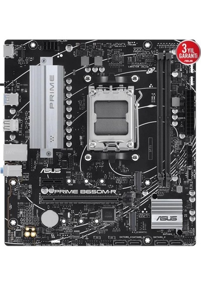 Asus Prıme B650m-r Ddr5 Hdmı Pcıe 4.0 Am5 Matx
