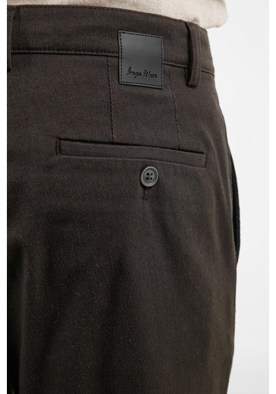 İmza Antrasit Yan Cep Düz Paça Pamuklu Comfort Fit Chino Casual Pantolon 1003255159 Antrasit