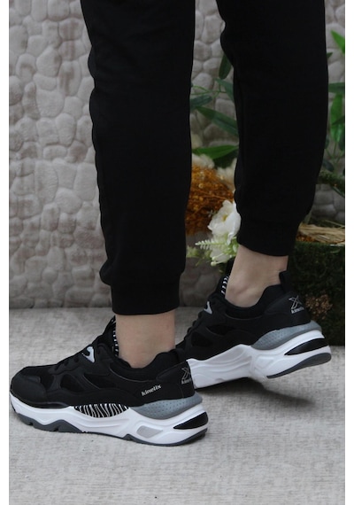 Kinetix Foxy Tx W Siyah Beyaz Sneaker Kadın Spor Ayakkabı 001