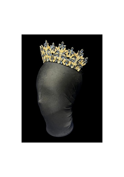 Golden Night Crown-gelin,kına,nişan,söz,after,bride,party Taç Lacivert - 889679471 Lacivert