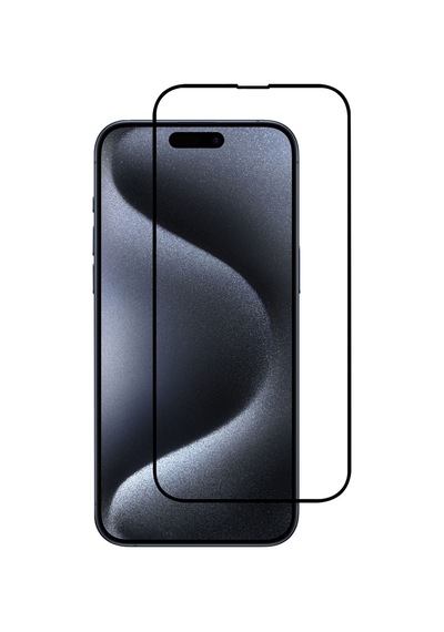 Pp Apple iPhone 15 Pro Max Uyumlu Anti Static Toz Tutmaz Çerçeveli Ekran Koruyucu