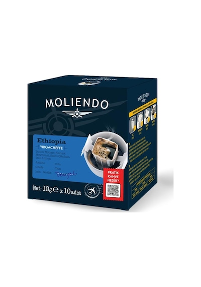 Ethiopia Yirgacheffe Pratik Filtre Kahve 10x10 G Aeropress
