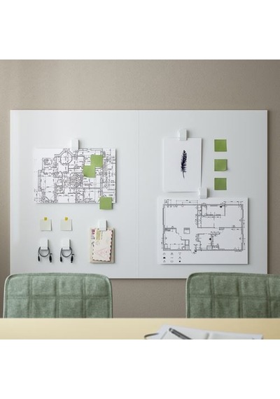 Ikea Mıttzon Panolu Yazı Tahtası, Beyaz, 84x110x2 Cm