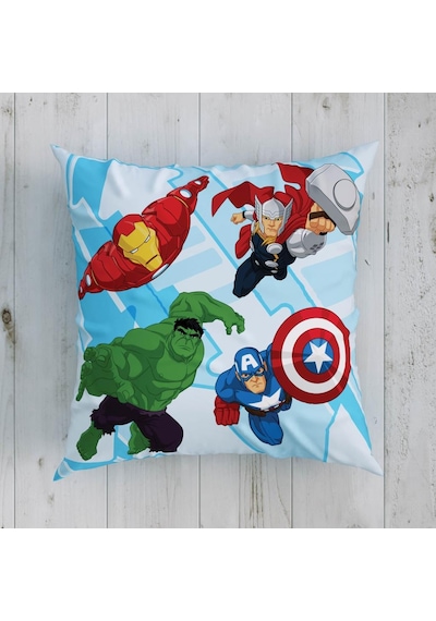 Taç Lisanslı Kırlent Avengers 40x40