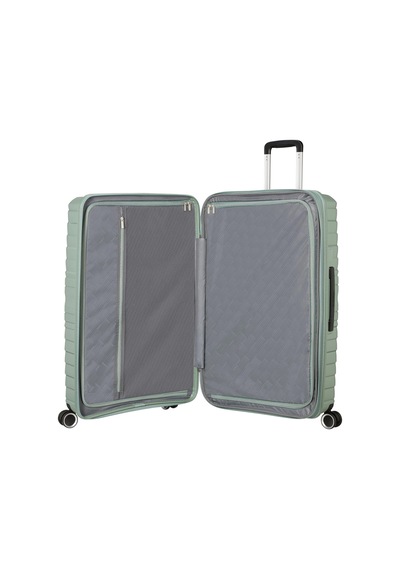 American Tourister Yeşil Çekçekli Sert Valiz Flytwıst-spınner 78/29 Tsa Exp