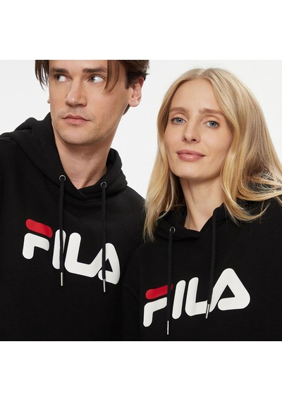 Siyah Fila Kapşonlu Sweatshirt Barumini Fau0068 Siyah