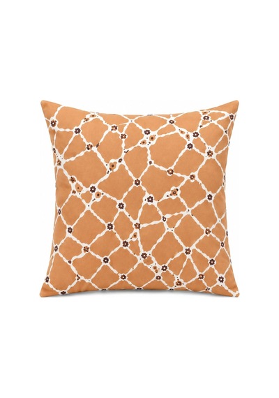 Beige Bone Serisi Kırlent Kılıfı Twill Kumaş Gizli Fermuar 43x43 Cm Y2 - 916497948 Y2
