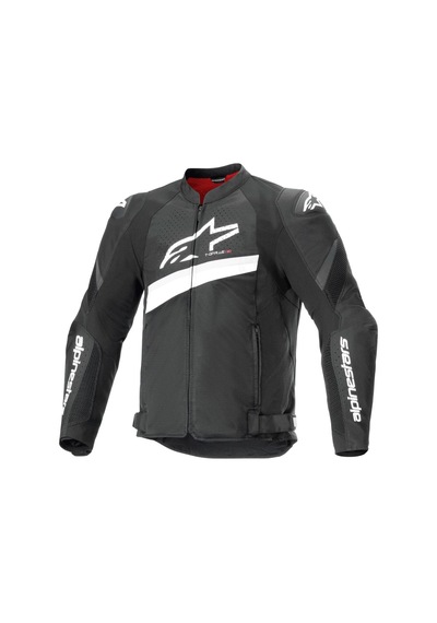 Alpinestars T-gp Plus R V4 Air Korumalı Motosiklet Montu Siyah Beyaz