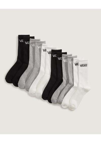 Vans Classic Crew Unısex Çorap Vn000qcbcnc1 Vn000qcbcnc1 Bgri Beyaz - Gri