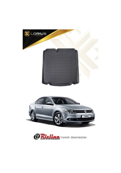 Rizline Volkswagen Jetta 2011-2014 (Cepsiz) 3D Bagaj Havuzu