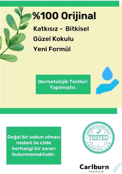 100% Doğal Güzel Kokulu El Yüz Saç Vücut Cilt Onaran Kolajen Etkili Okaliptus Bitkisel Sabun 3 Adet