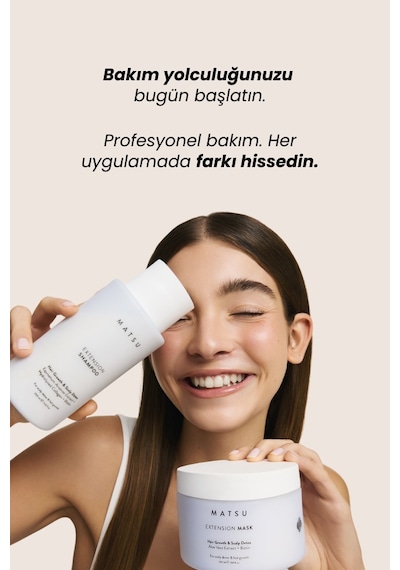 Matsu Extension Saç Derisi Şampuanı 350 ml | Arındırma & Sebum Dengesi