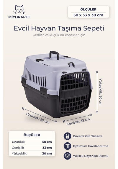 Evcil Hayvan Taşıma Sepeti