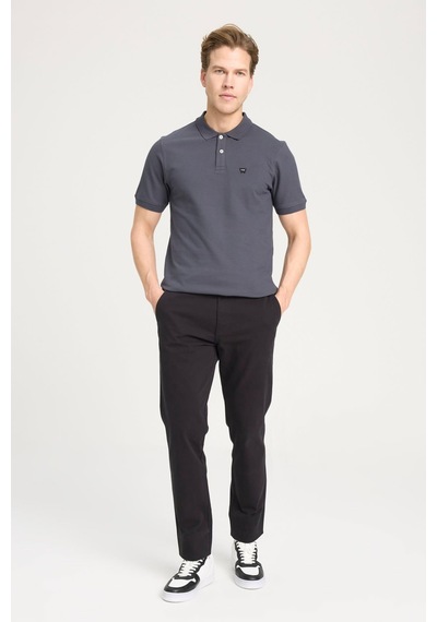 Kısa Kollu Polo T-shirt Anthracite-anthracite Anthracite Kısa Kollu Polo T-shirt Anthracite-anthracite Anthracite