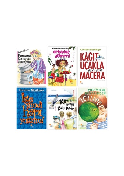 Konuk Değil Baş Belası -arkadaş Dümeni - Kağıt Uçakla Macera- Lollipop - Konserve Kutusundan /6kitap