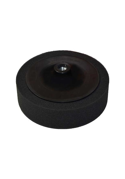 Cila Süngeri 150mm M14 Somunlu Siyah Carwel