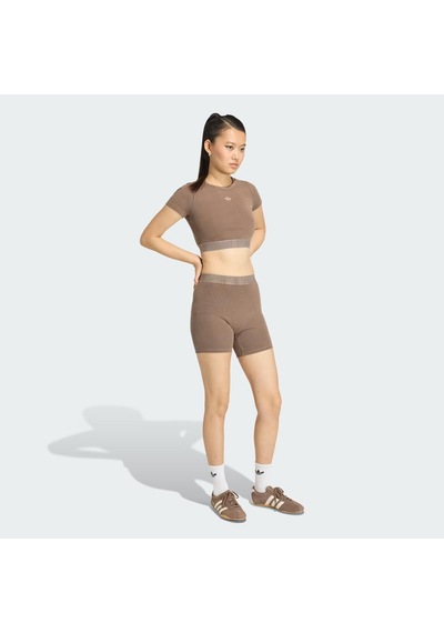 Adidas Essentials Washed 1/4 Ribana Kadın Tayt C-adıke3228b30a00 Bej