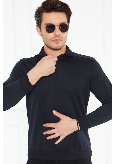 V4008 Dewberry Erkek Sweatshırt-lacivert Lacivert