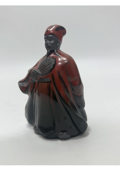 Zhuge Liang Seramik Çay Seremonisi Figürü