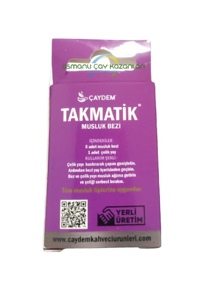 3 Pk Musluk Bezi Paslanmaz Musluk Bezi