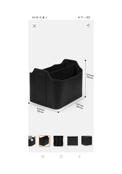 Kumandalık Ve Modern Tasarımlı Organizer