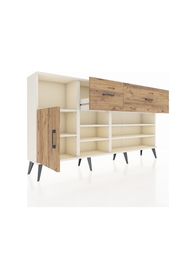 Arges Konsol 6 Raflı 2 Çekmeceli Tek Kapaklı 176x30x99 Aytaşı-çam Atlas Çam - Aytası Arges Konsol 6 Raflı 2 Çekmeceli Tek Kapaklı 176x30x99 Aytaşı-çam Atlas Çam - Aytası