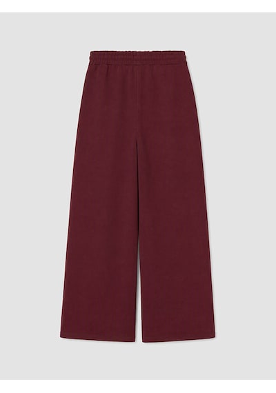 Lcw Everyday Bordo Beli Lastikli Kadın Eşofman Altı