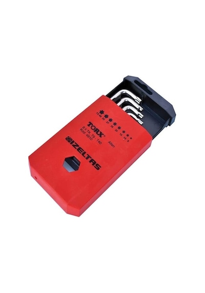 İzeltaş Torx Allen Anahtar Takım 8 Parça 4910007108
