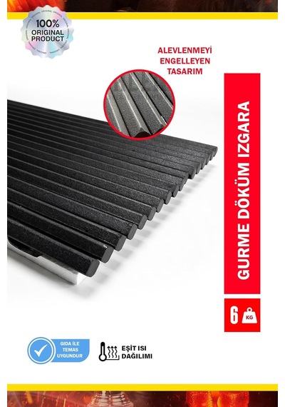 Kohlen Döküm Mangal Gurme Izgarası Özel Tasarım-mükemmel Mühürleme-bbq Döküm Izgarası-yapışmaz Yüzey Çok Renkli