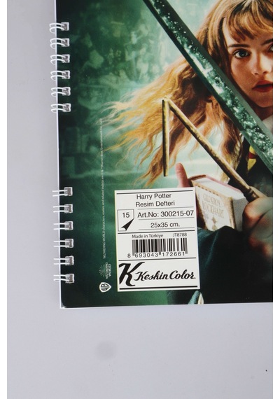 X Dekomus Lisanslı Harry Potter Magic Art Collection 25x35 15 Yaprak Büyük Boy Resim Defteri Tek Adet "dekomus Cep Defteri Hediyeli"
