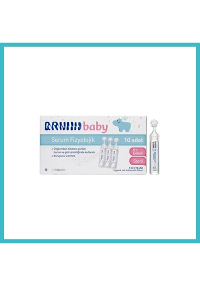 Bezos Baby Serum Fizyolojik 5 Ml X 10 Flakon Dfnbez