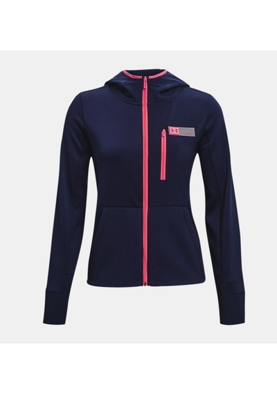 Under Armour Kadın UA Armour+ Mixed Media Tam Boy Fermuarlı 513122477
