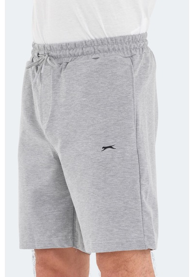 Slazenger Kallıe 2 Li Set Erkek Şort Siyah - Gri
