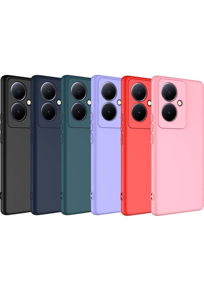 Vivo V29 Lite 5g Kılıf Zore Mara Lansman Kapak Kırmızı