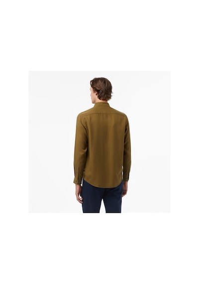 Nautica Erkek Yeşil Classic Fit Gömlek Düz W57232t Yeşil