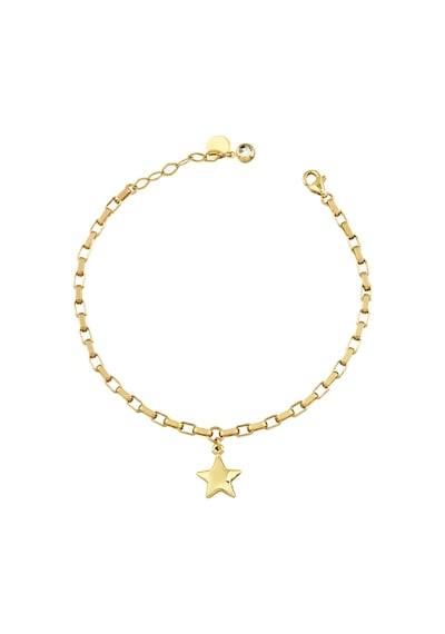 Debora Jewelry 14 Ayar Altın Sallantılı Yıldız Bileklik